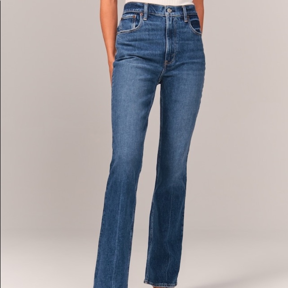 Abercrombie 70’s Vintage Flare Ultra High Rise Jeans